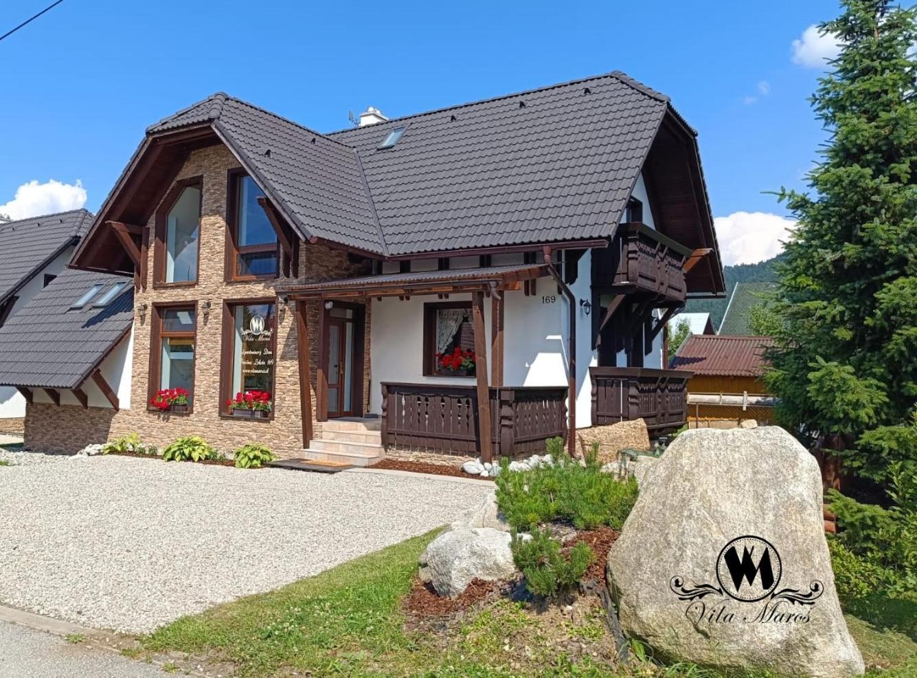 Apartmanovy Dom Vila Maros Pavčina Lehota Exterior foto